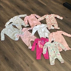 Newborn rompers/bodysuit bundle